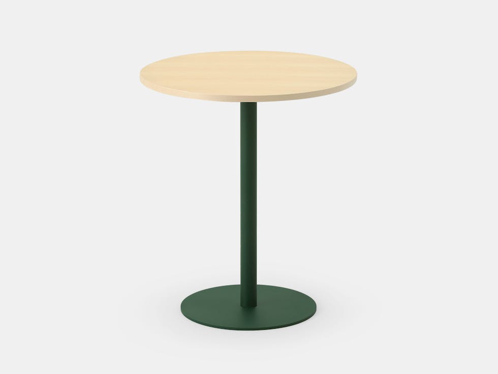 Maruni T O Round Table Maple Green Jasper Morrison Maruni T O Round Table Maple Green Jasper Morrison