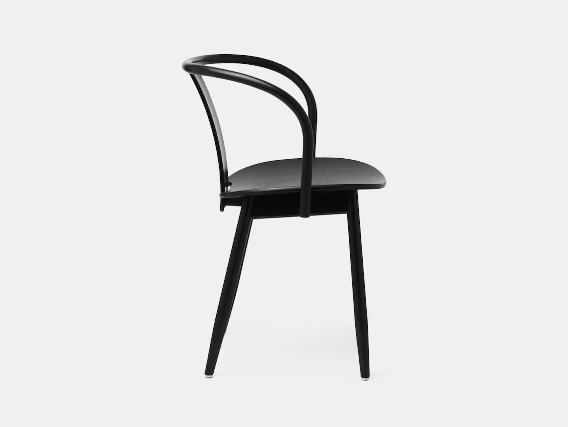 Massproductions Icha Chair Black Side