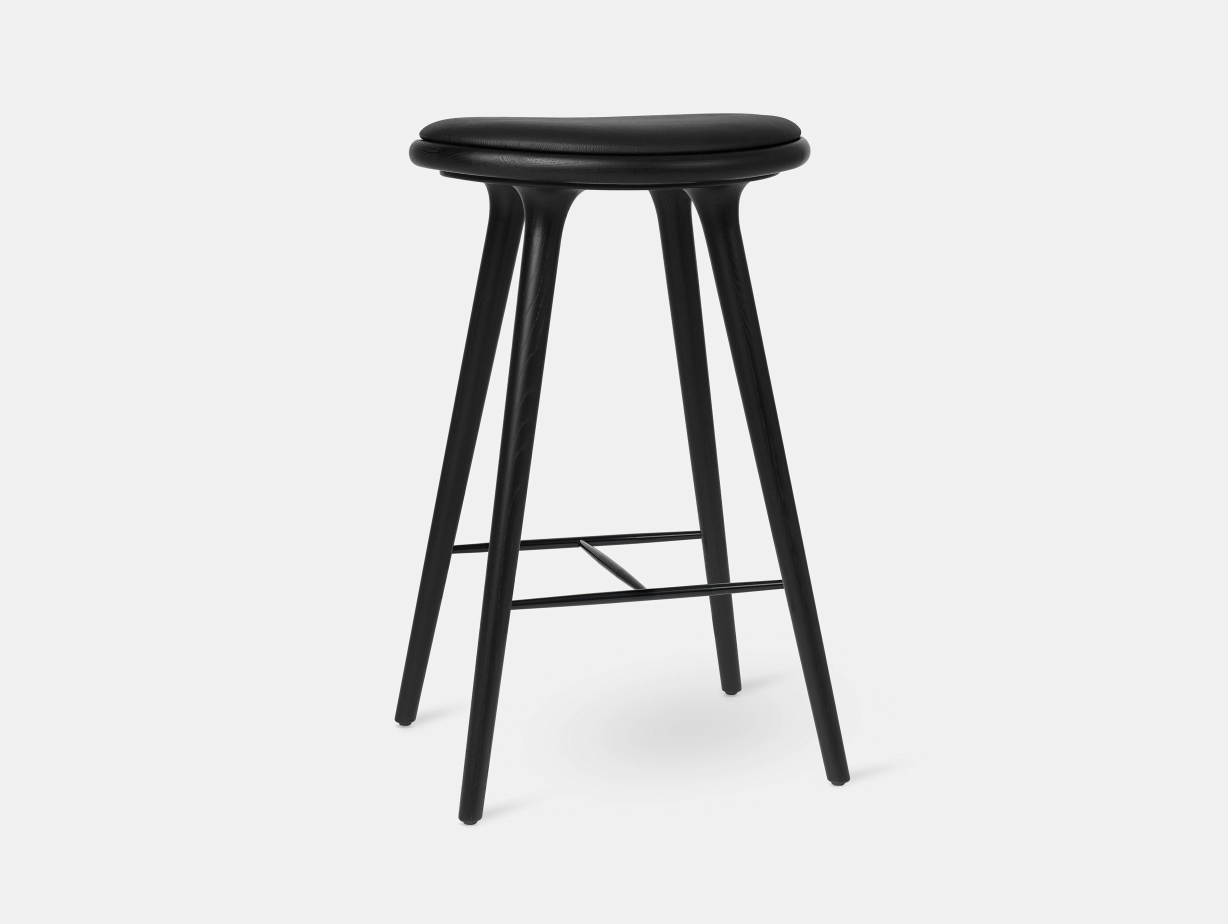 Mater Mater High Stool Black Oak Space Copenhagen