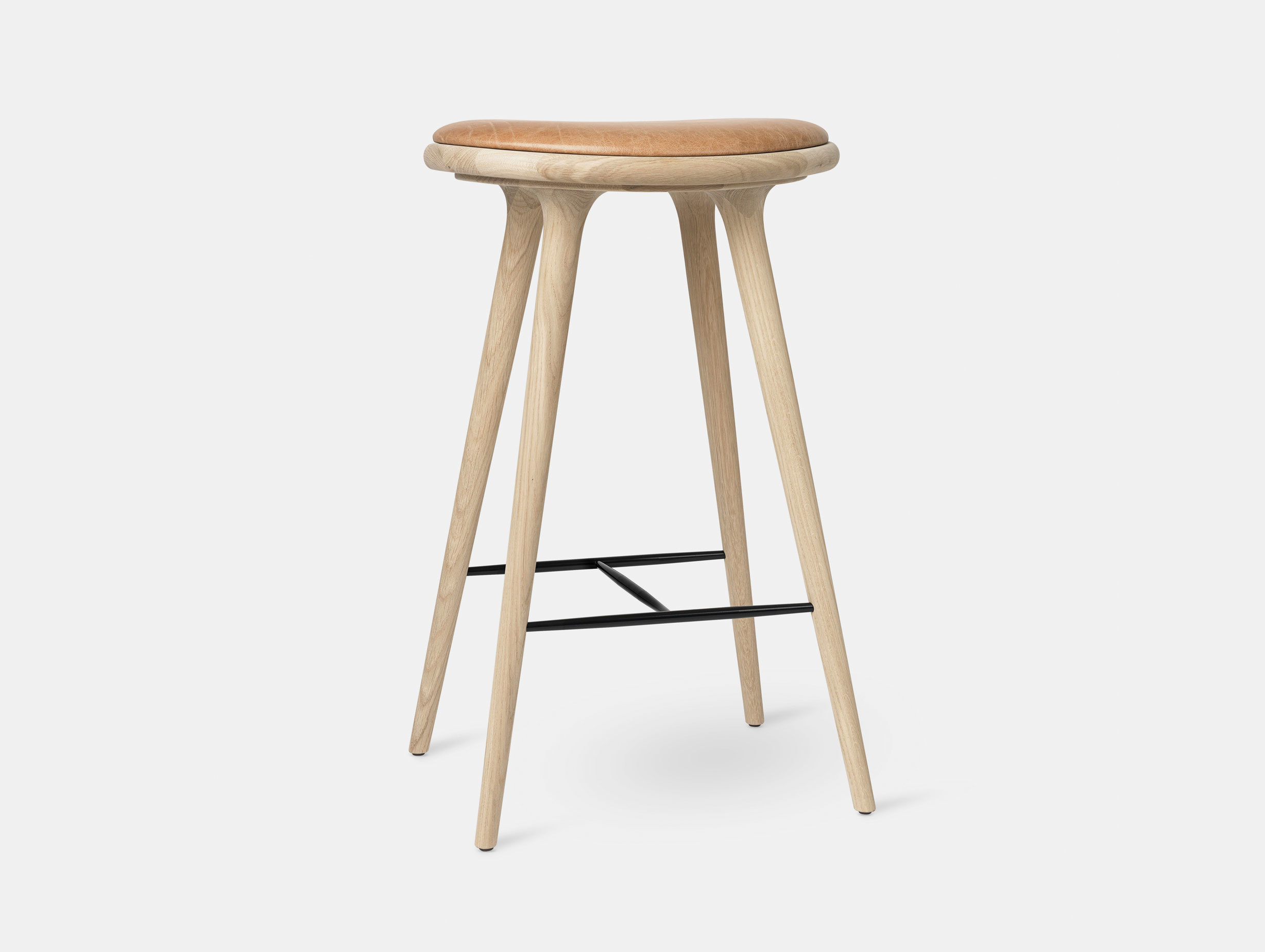 Mater Mater High Stool Soaped Oak Space Copenhagen