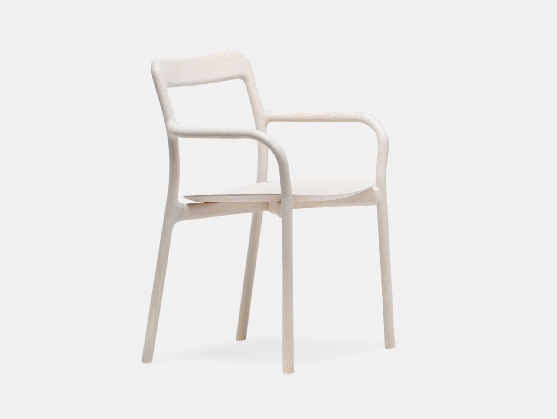 Mattiazzi Branca Chair White Ash Sam Hecht Kim Colin