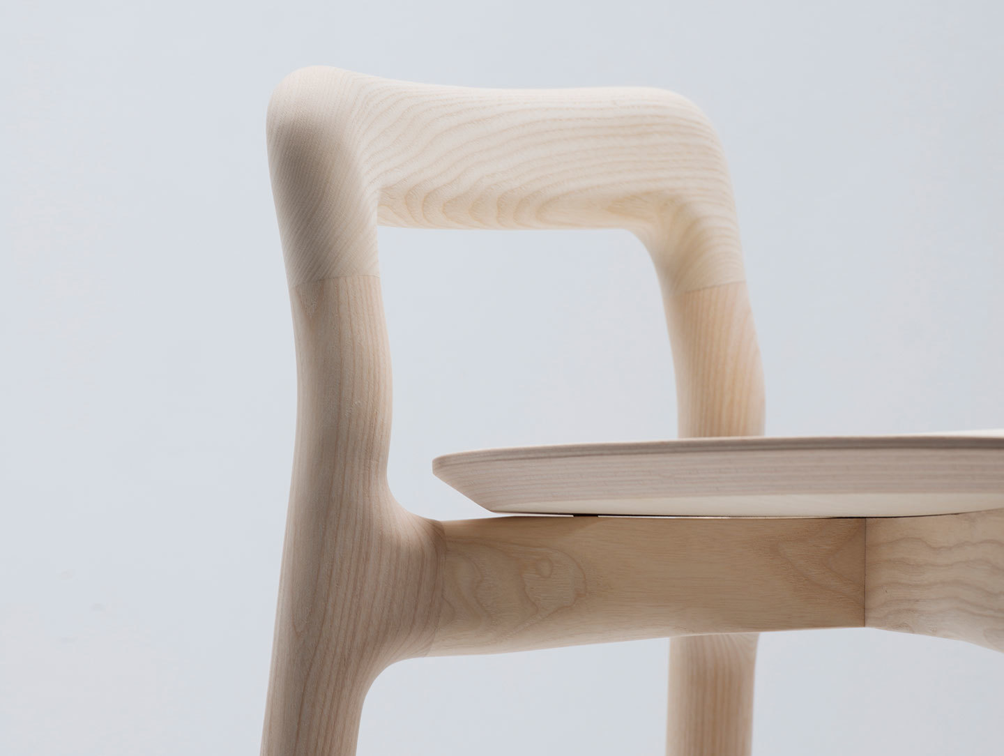 Mattiazzi Branca Stool Natural Ash Detail Industrial Facility