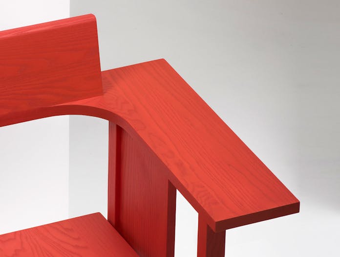 Mattiazzi Clerici Lounge Chair Red Ash Detail Konstantin Grcic