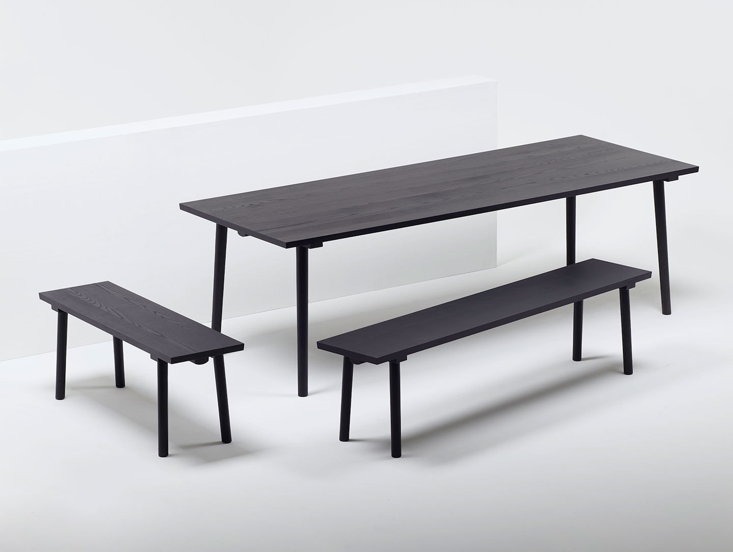 Mattiazzi Facile Benches And Table Lambl Homburger Meyer