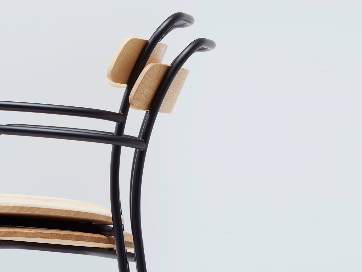 Mattiazzi Forcina Armchair Stack Detail Leon Ransmeier