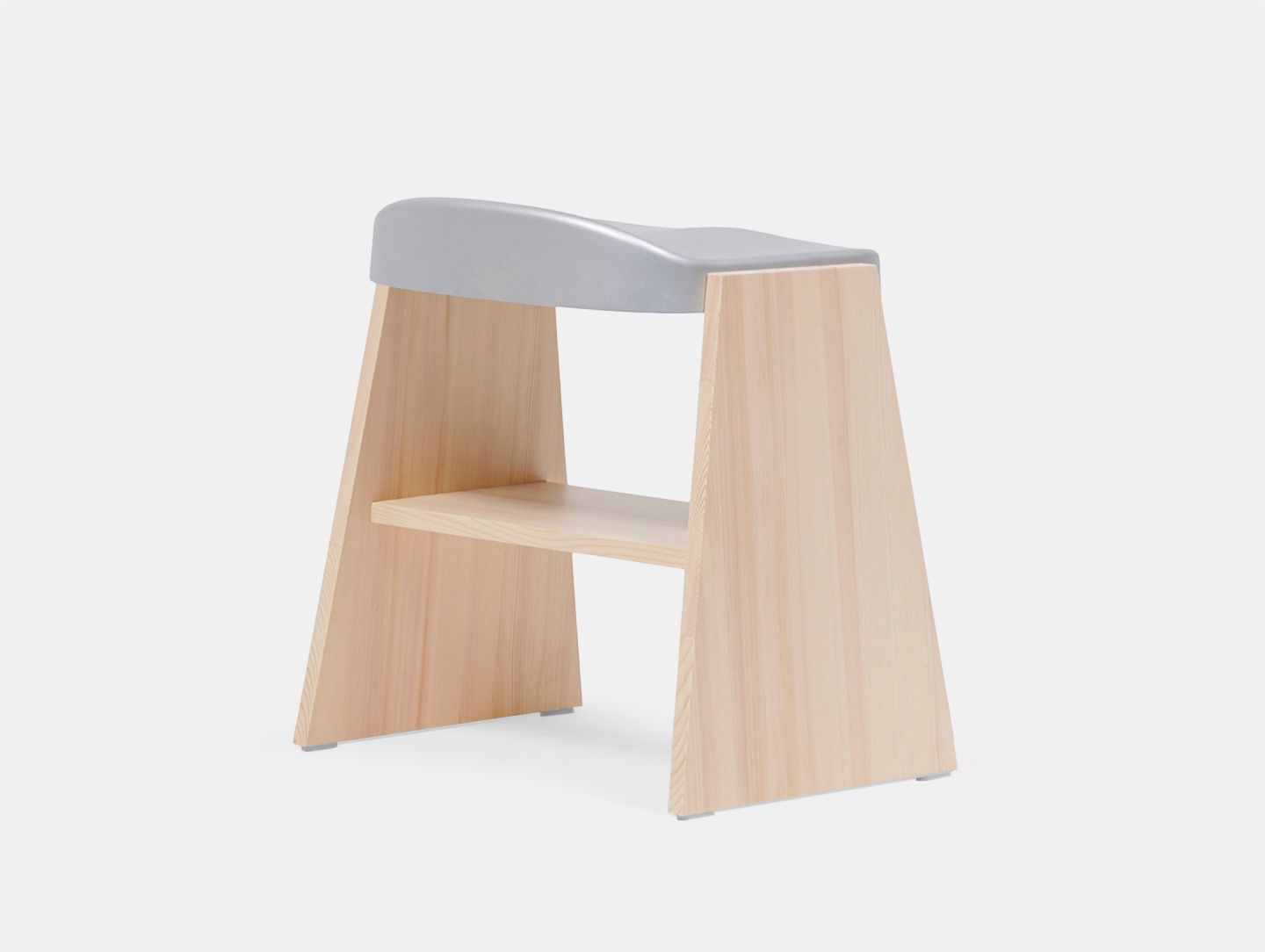 Mattiazzi Fronda Stool Pine Silver Seat Sam Hecht Kim Colin