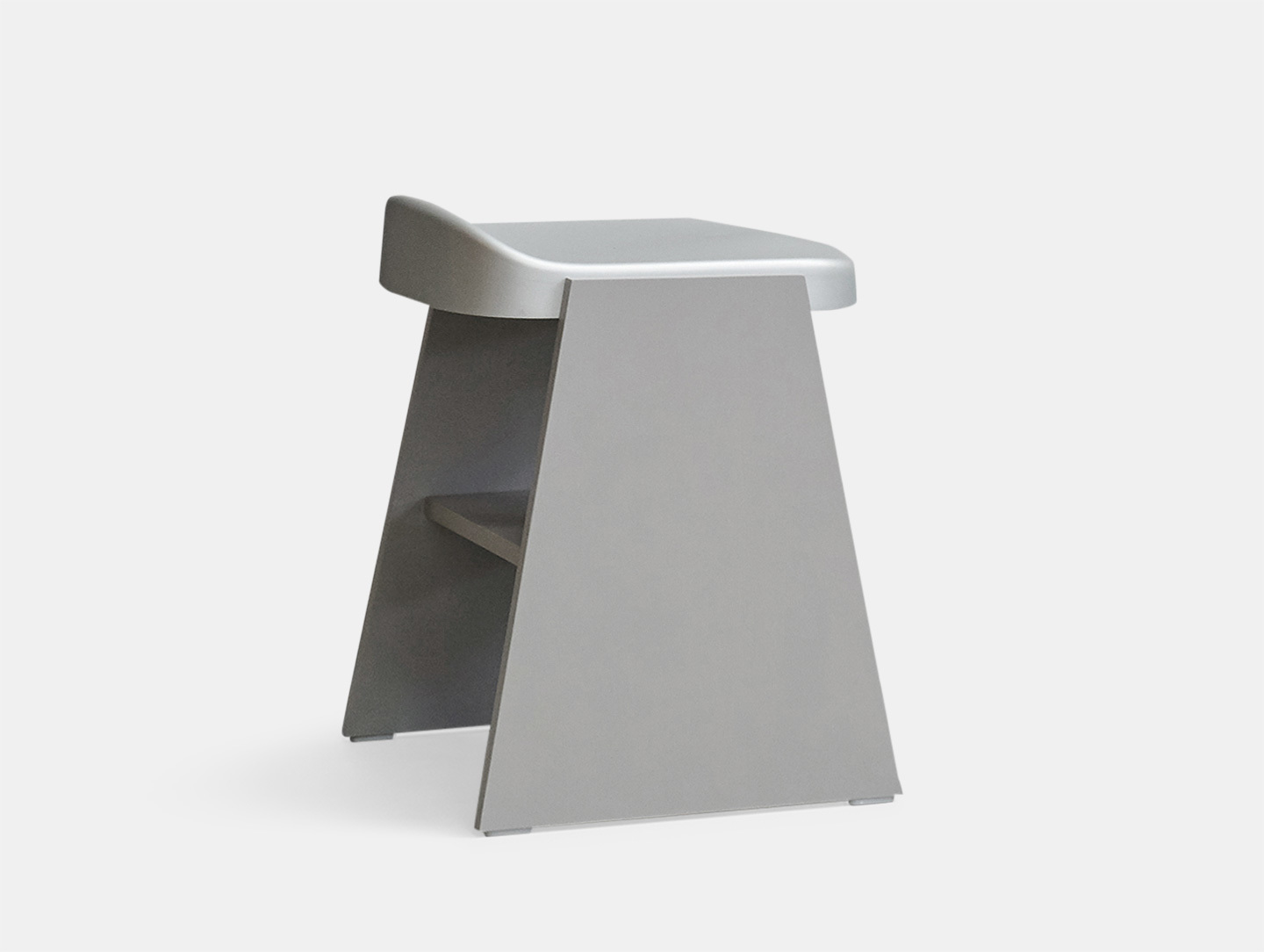 Mattiazzi Fronda Stool Silver Sam Hecht Kim Colin