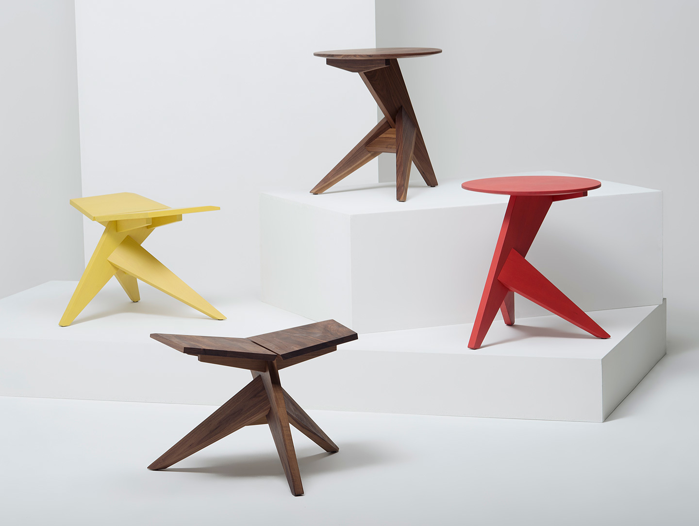 Mattiazzi Medici Side Tables Stools Konstantin Grcic