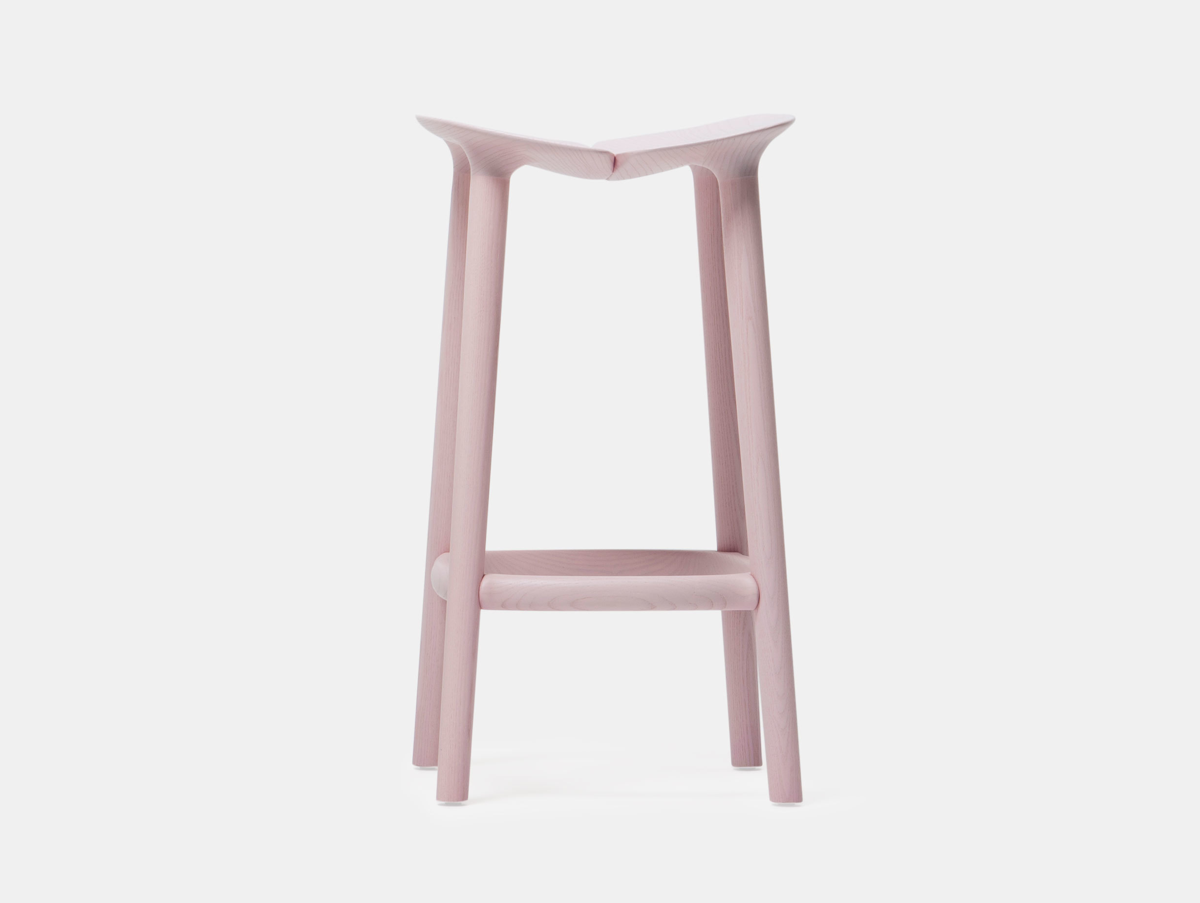 Mattiazzi Osso Counter Stool Pink Ronan Erwan Bouroullec