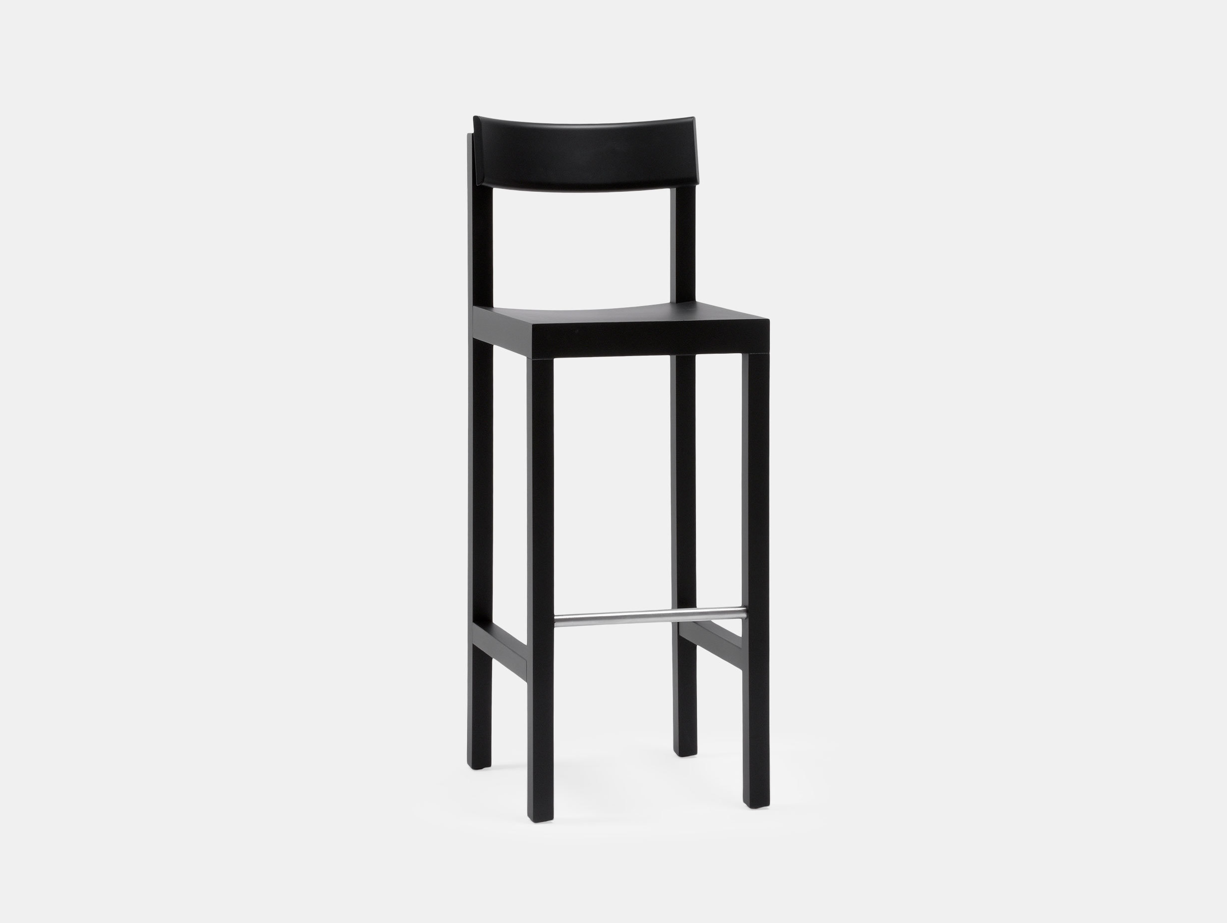 Mattiazzi Primo Bar Stool Black Beech Konstantin Grcic