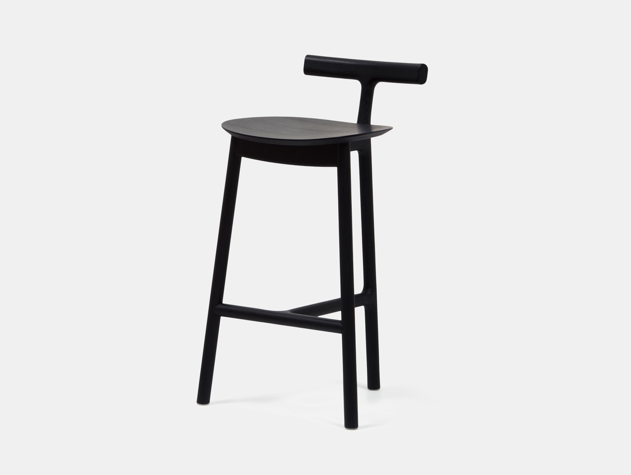 Mattiazzi Radice Stool Ash Black Sam Hecht Kim Colin