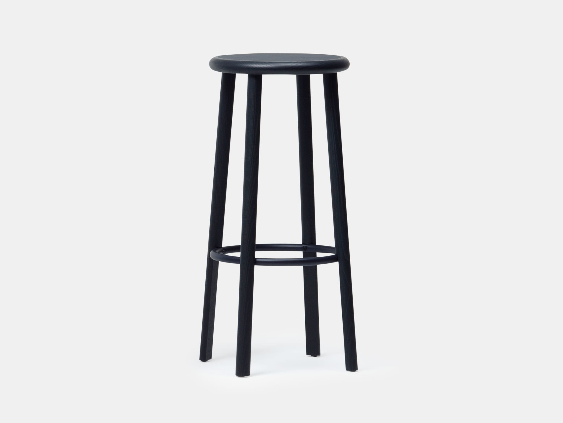 Mattiazzi Solo Stool Black Studio Nitzan Cohen
