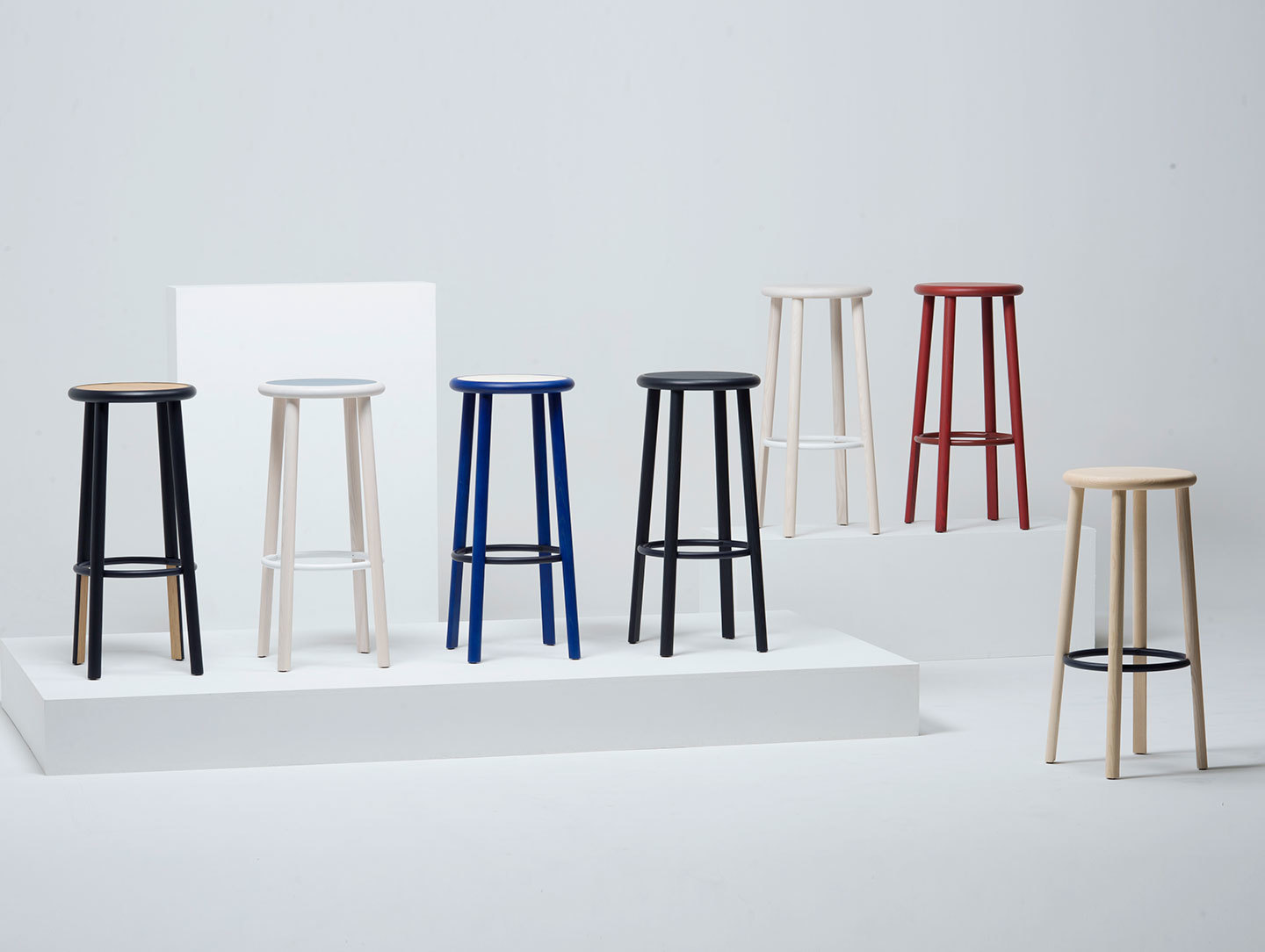 Mattiazzi Solo Stools Studio Nitzan Cohen