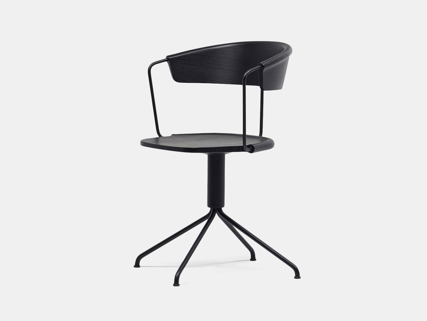 Mattiazzi Uncino A Chair Ash Black Ronan Erwan Bouroullec