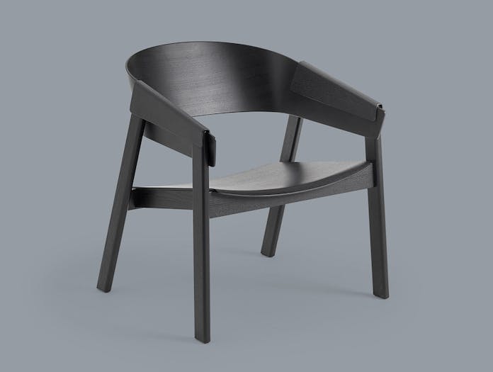 Muuto Cover Lounge Chair Black