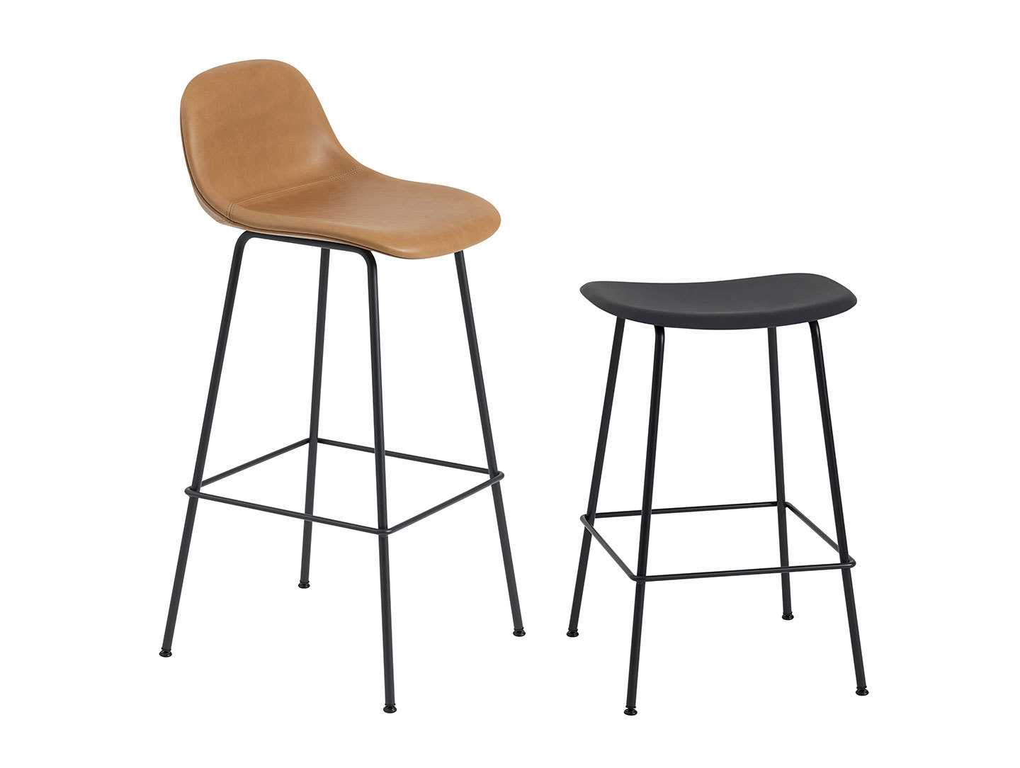 Muuto Fiber Bar Stool Tube Base 2