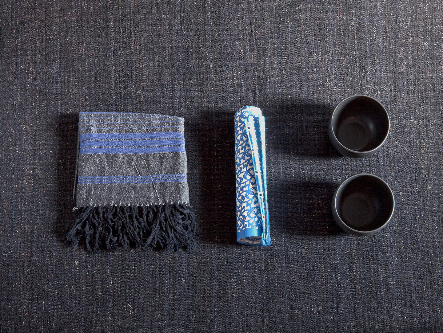 Nanimarquina Nomad Rug Black Detail