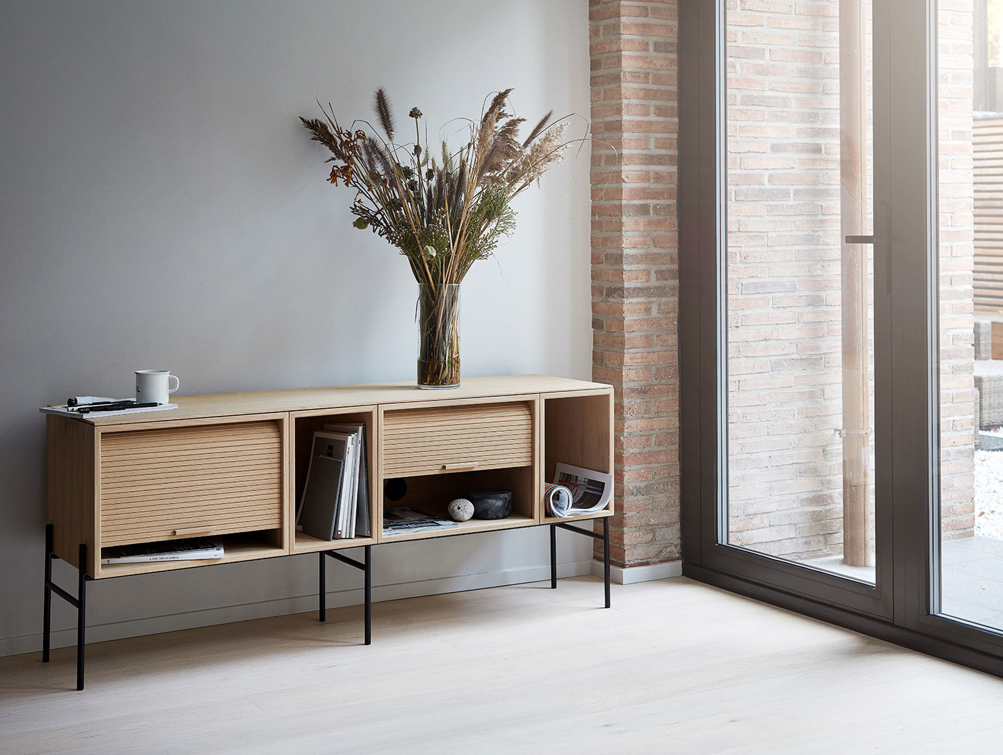 Northern Hifive Sideboard L 150Cm Light Oak Rudi Wulff