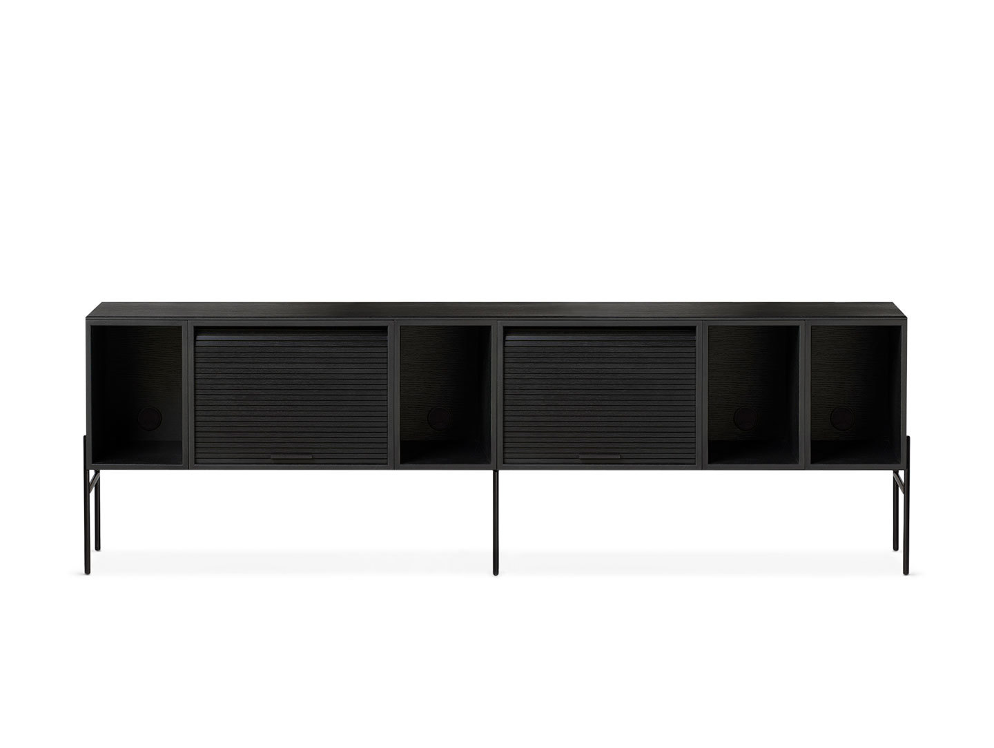 Northern Hifive Sideboard L 200Cm Black Oak W Rudi Wulff