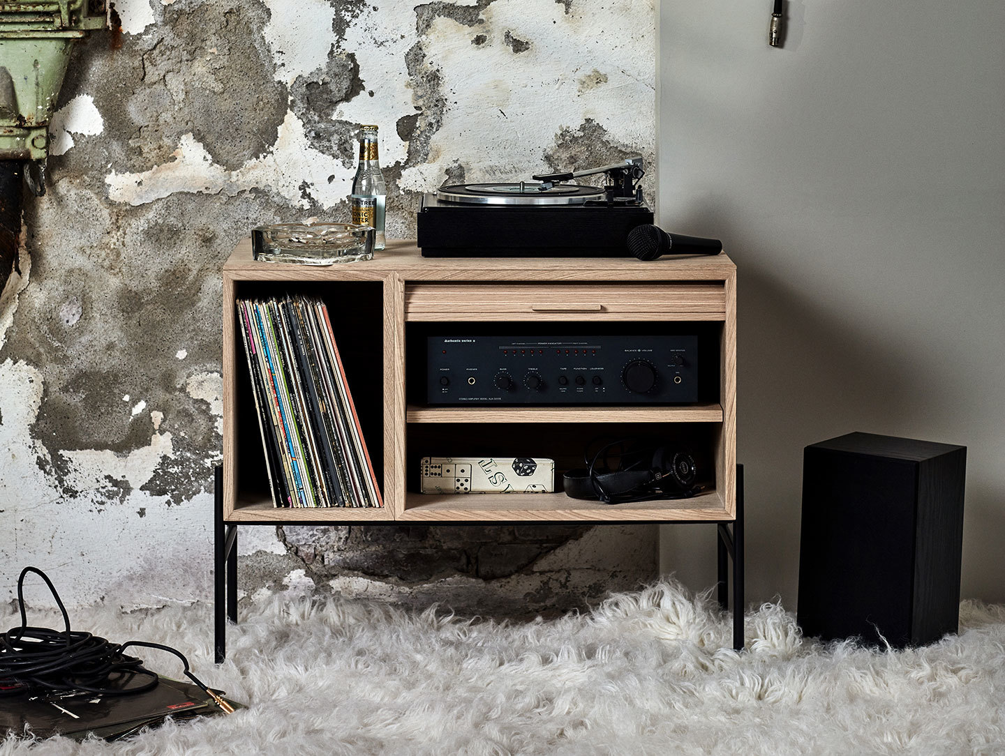 Northern Hifive Sideboard L 75Cm Light Oak Rudi Wulff