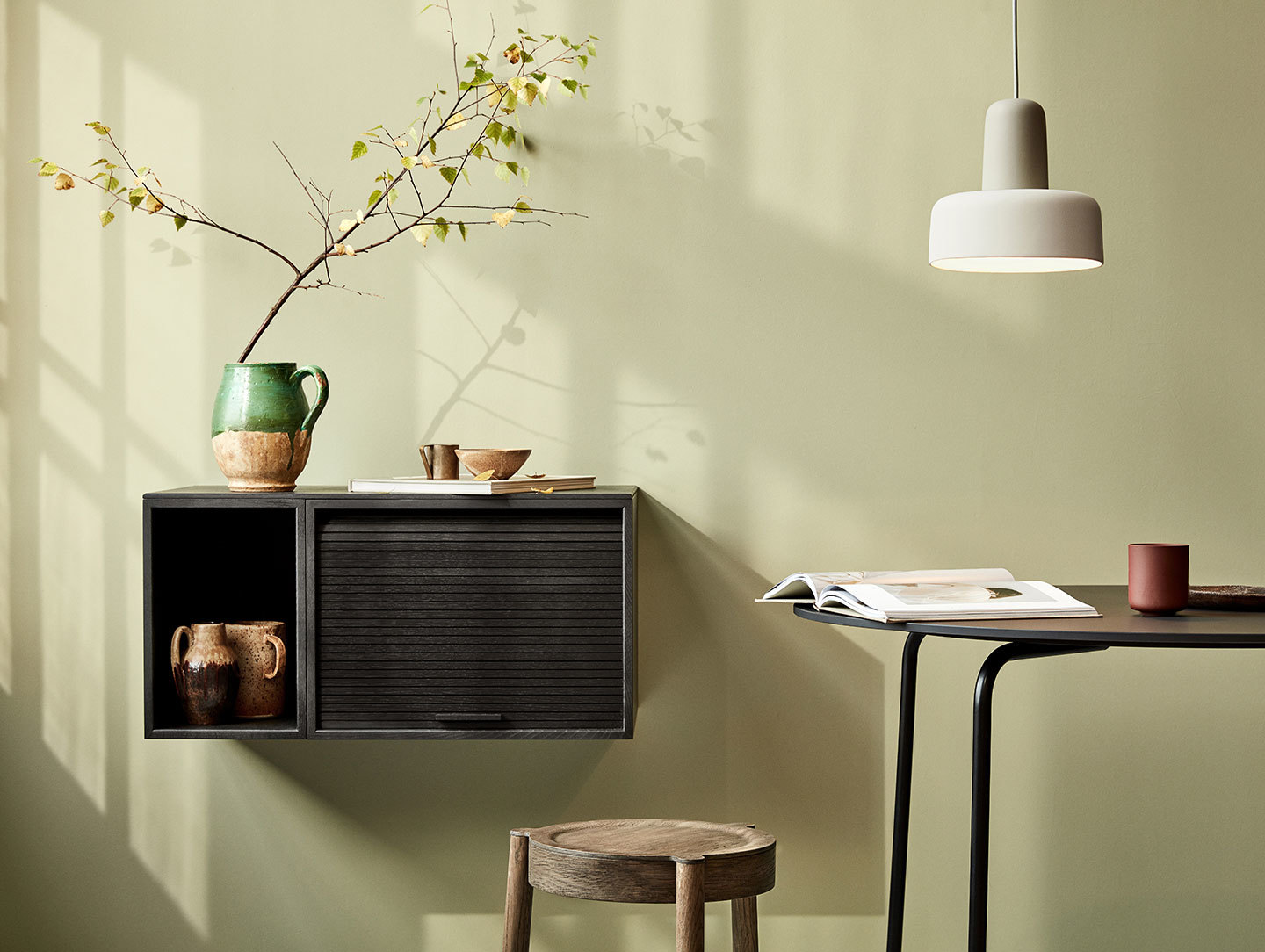 Northern Hifive Sideboard Wall L 75Cm Smoked Oak Rudi Wulff