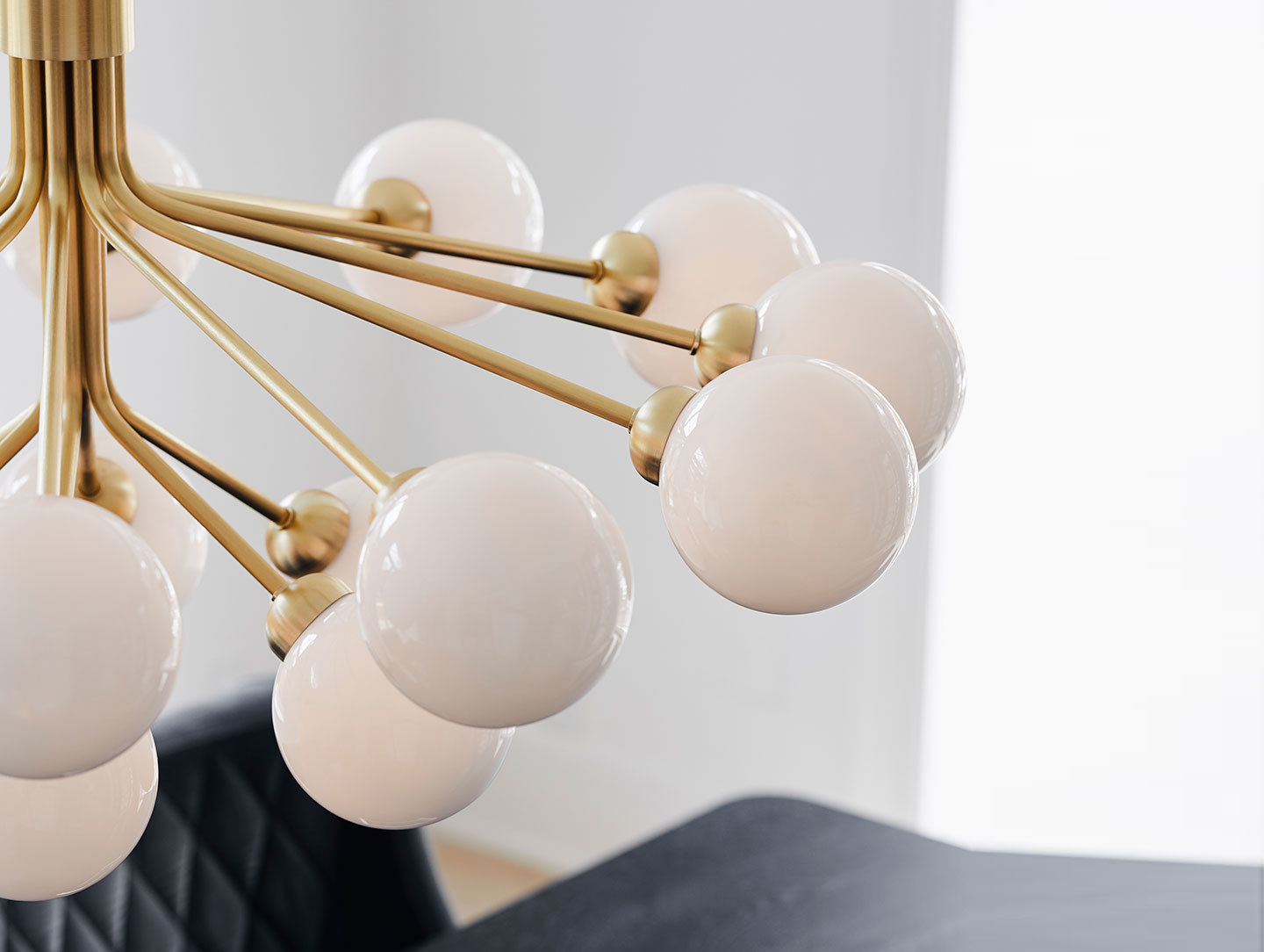 Nuura Apiales Chandelier 18 Brass Detail Sofie Refer