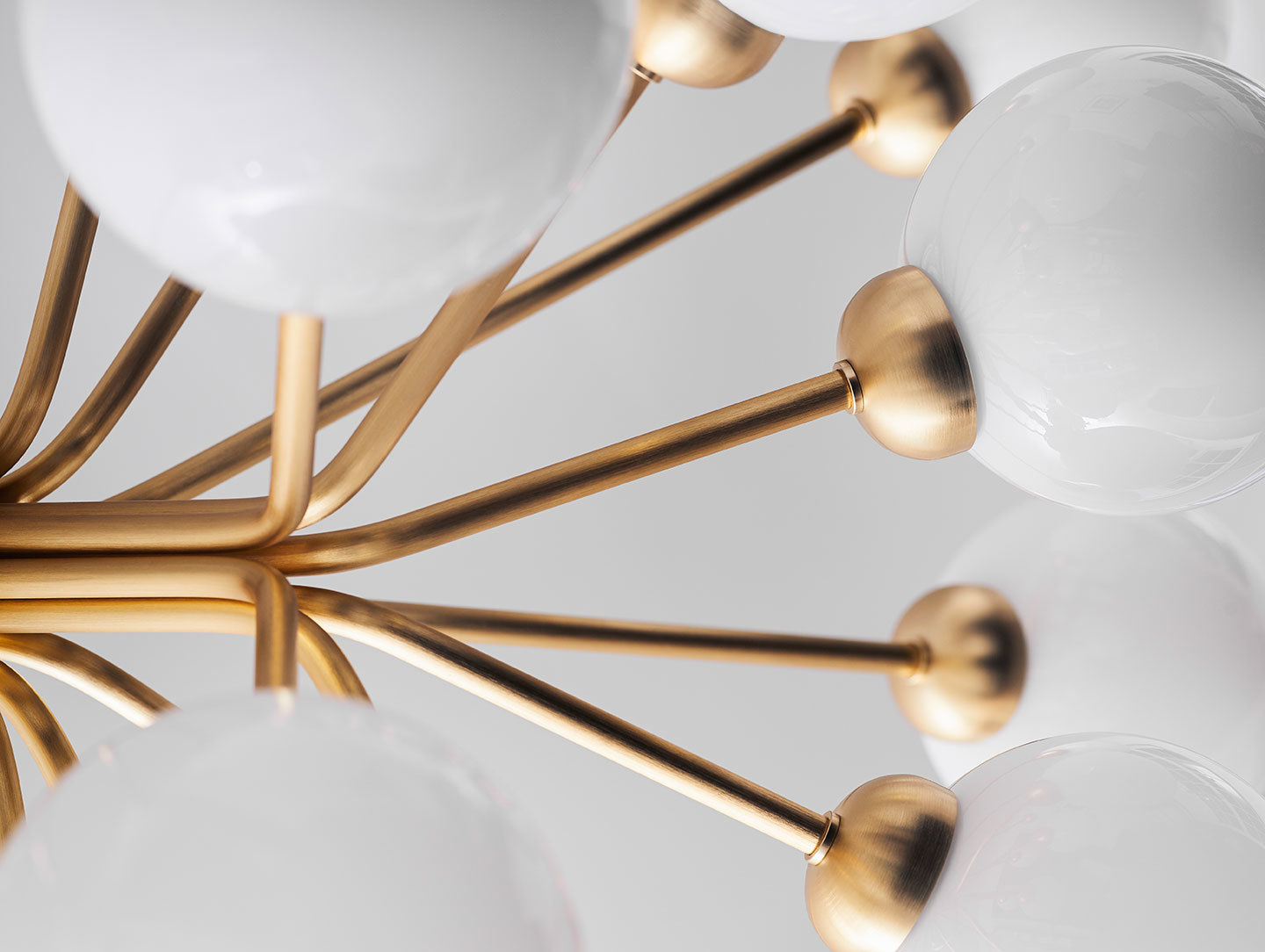 Nuura Apiales Chandelier 18 Brass Detail Off Sofie Refer