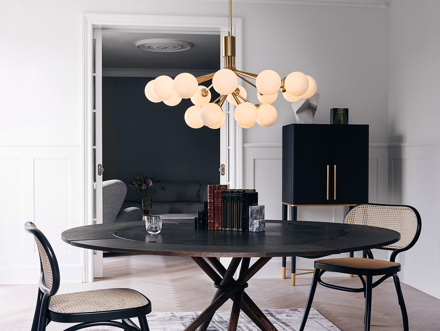 Nuura Apiales Chandelier 18 Brass Dining Sofie Refer