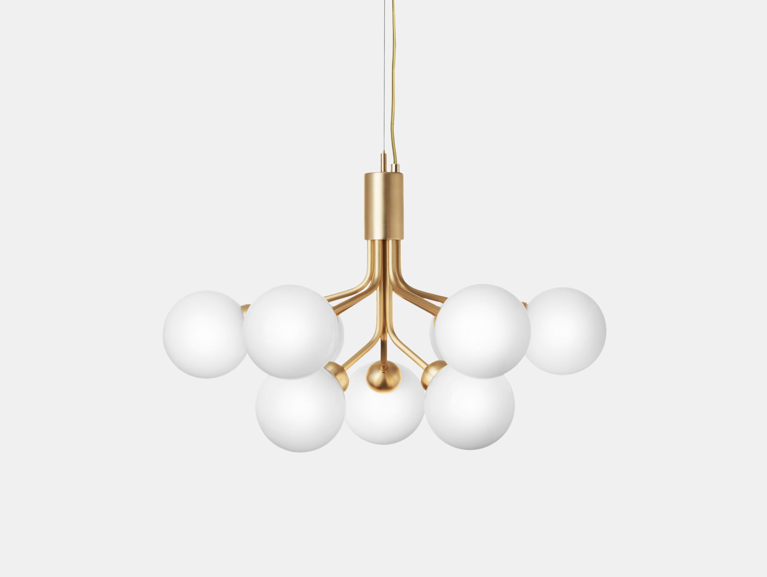 Nuura Apiales Chandelier 9 Brass Sofie Refer