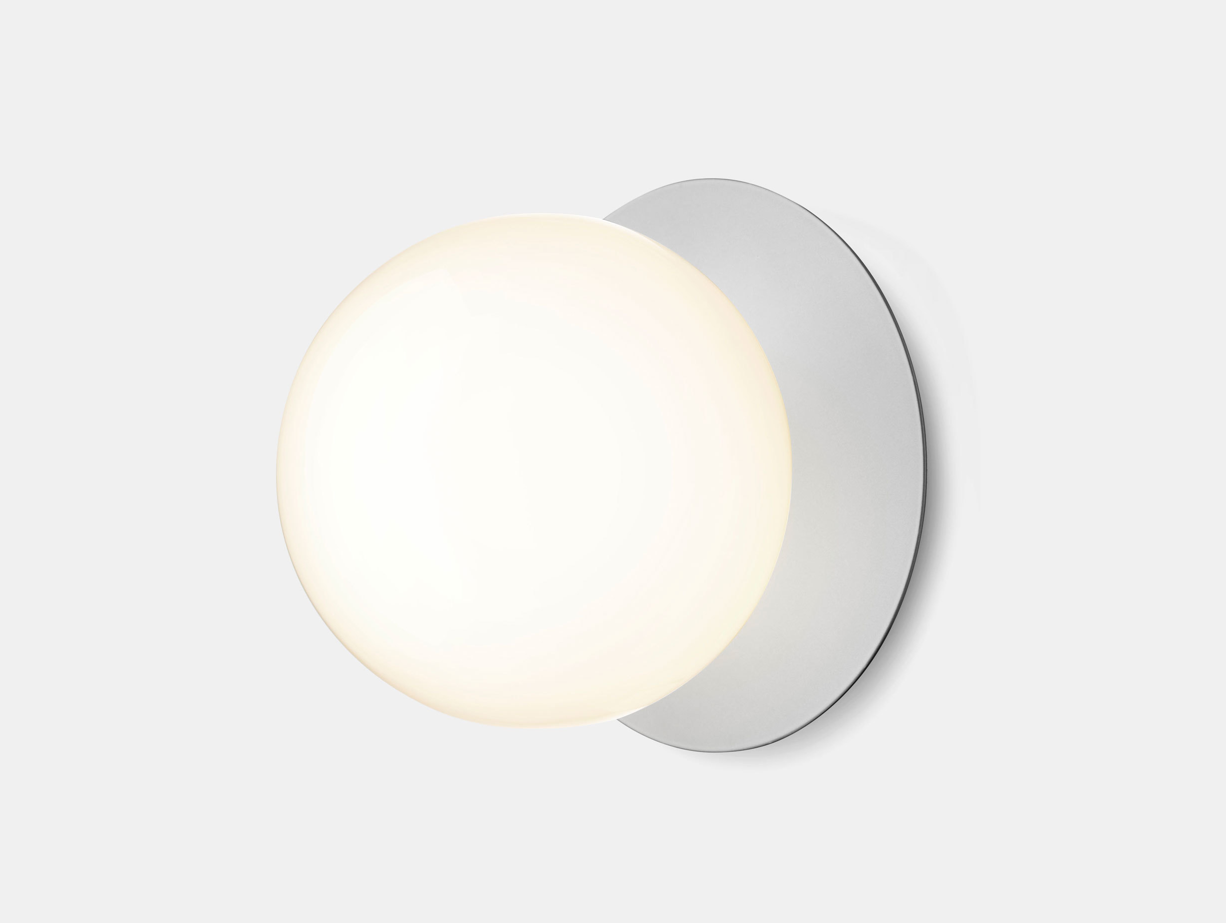 Nuura Liila 1 Wall Ceiling Light Opal Silver Large Sofie Refer