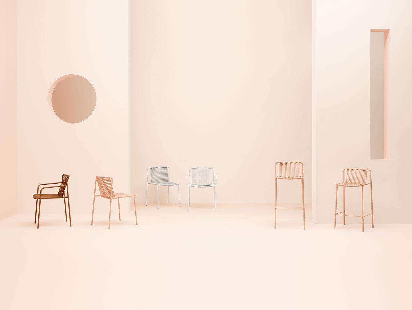 Pedrali Tribeca Collection Cazzaniga Mandelli Pagliarulo