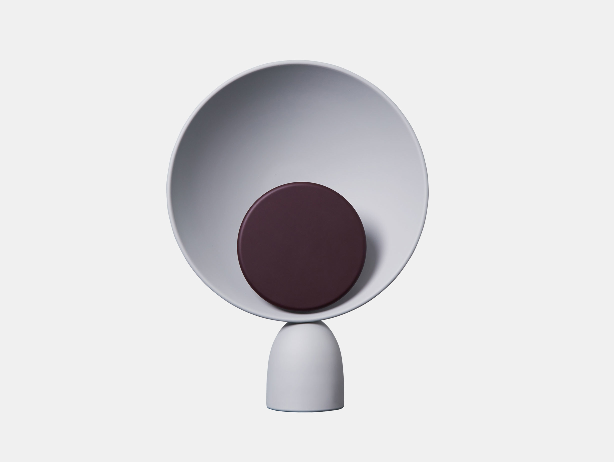 Please Wait To Be Seated Blooper Table Lamp Fig Purple Mette Schelde