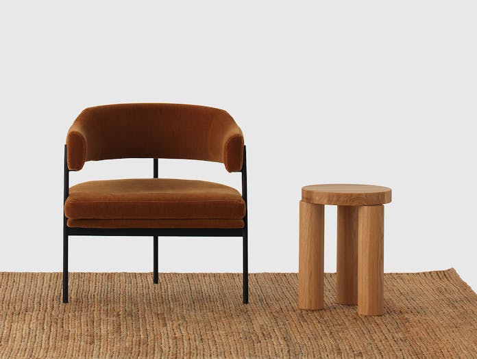 Resident Isabella Chair Offset Stool