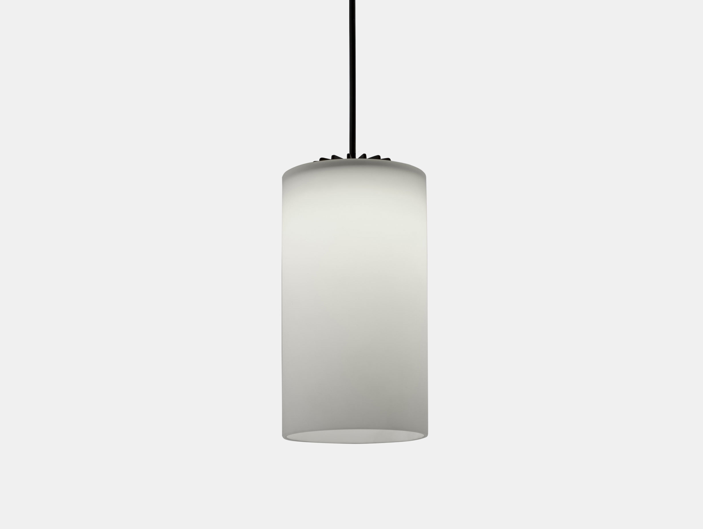 Simple white store pendant light