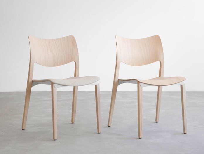 Stua Laclasica Chair Upholstered Seat Jesus Gasca