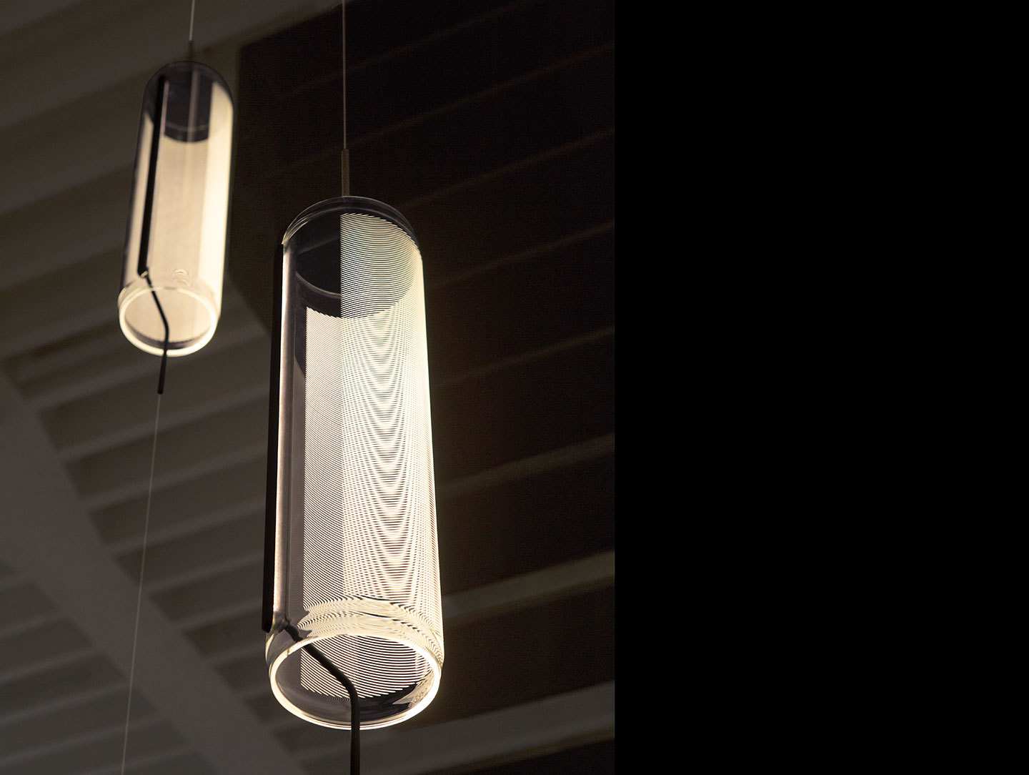 Vibia Guise Pendant Light Double Vertical Stefan Diez