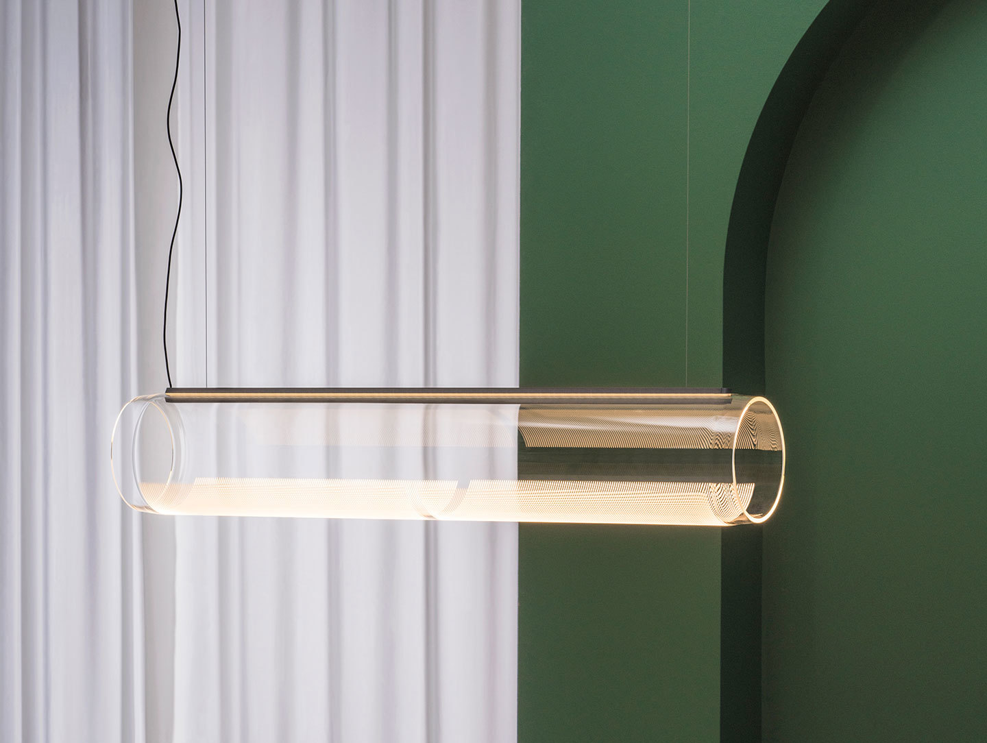 Vibia Guise Pendant Light Single Horizontal 2 Stefan Diez