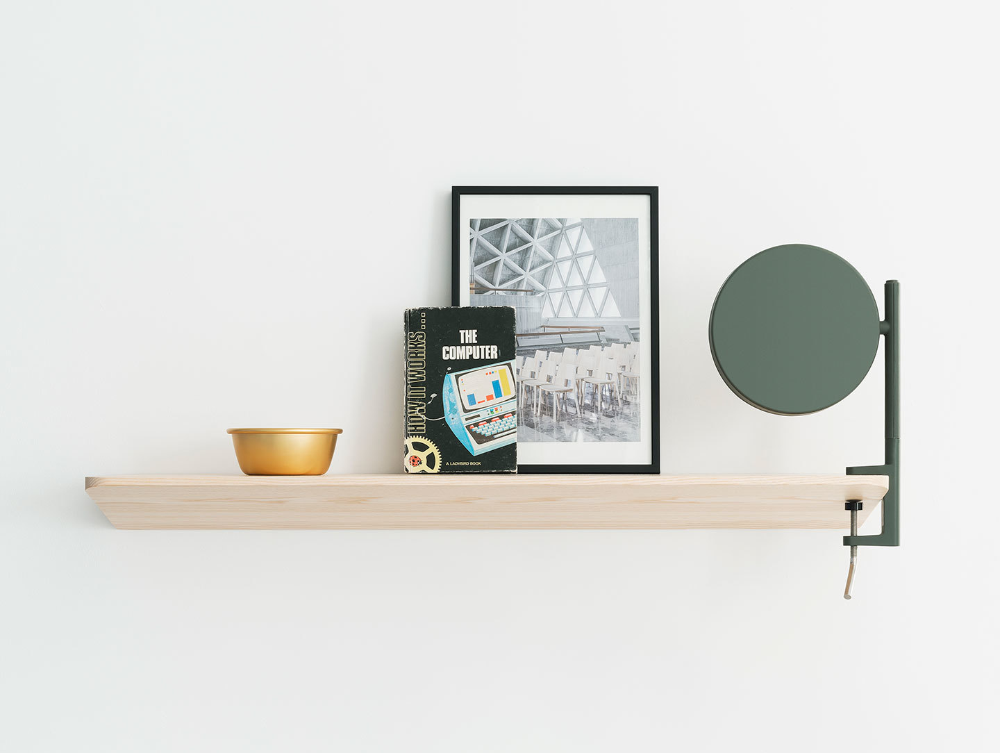 Wastberg W182 Pastille Table Light Green Clamp