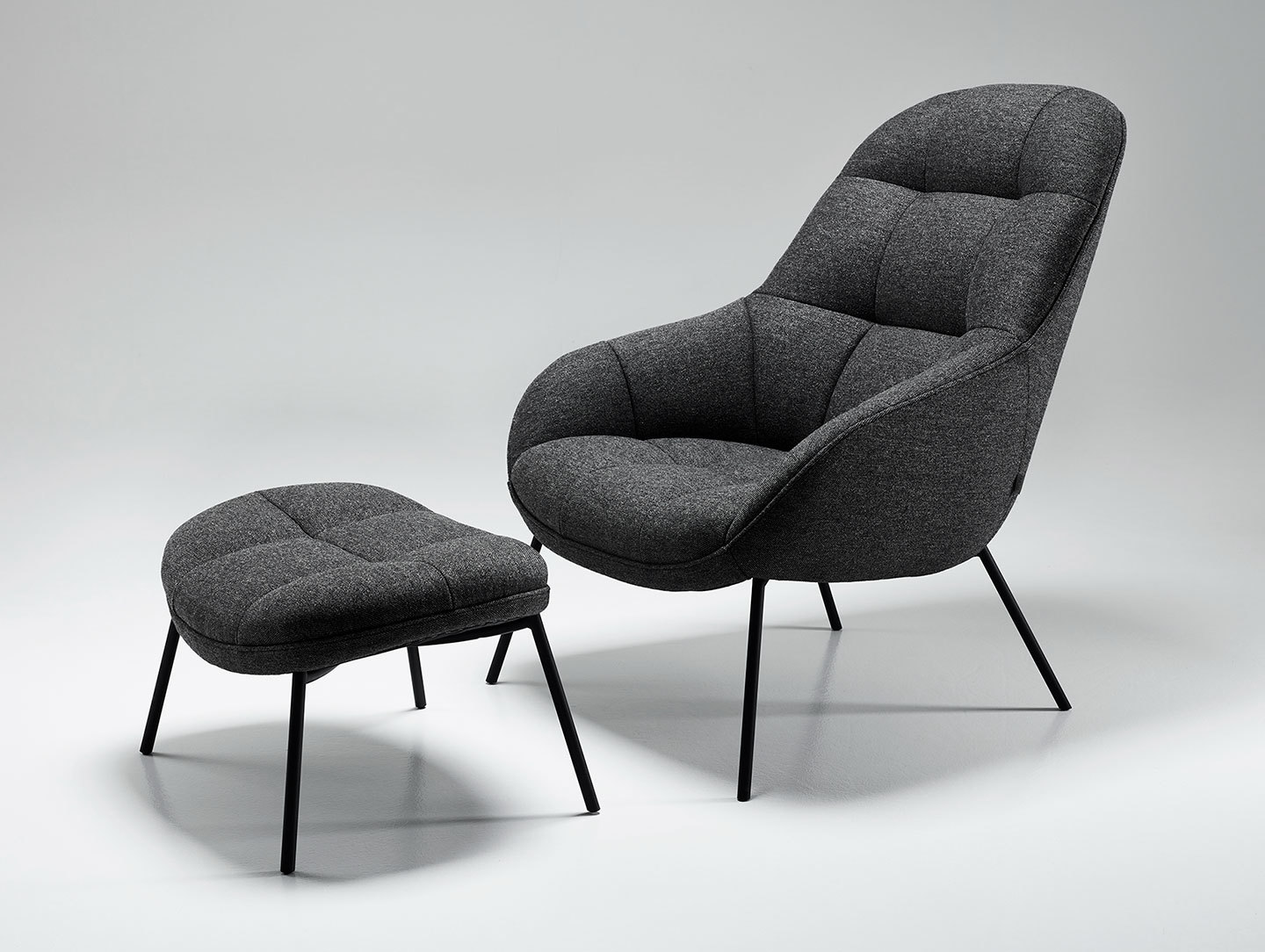 Won Mango Lounge Chair Footstool Note Design Studio