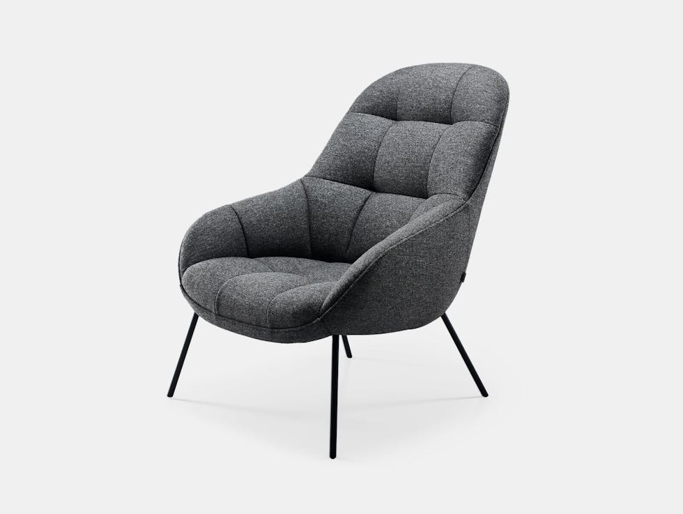 Won Mango Lounge Chair Grey Note Design Studio Won Mango Lounge Chair Grey Note Design Studio