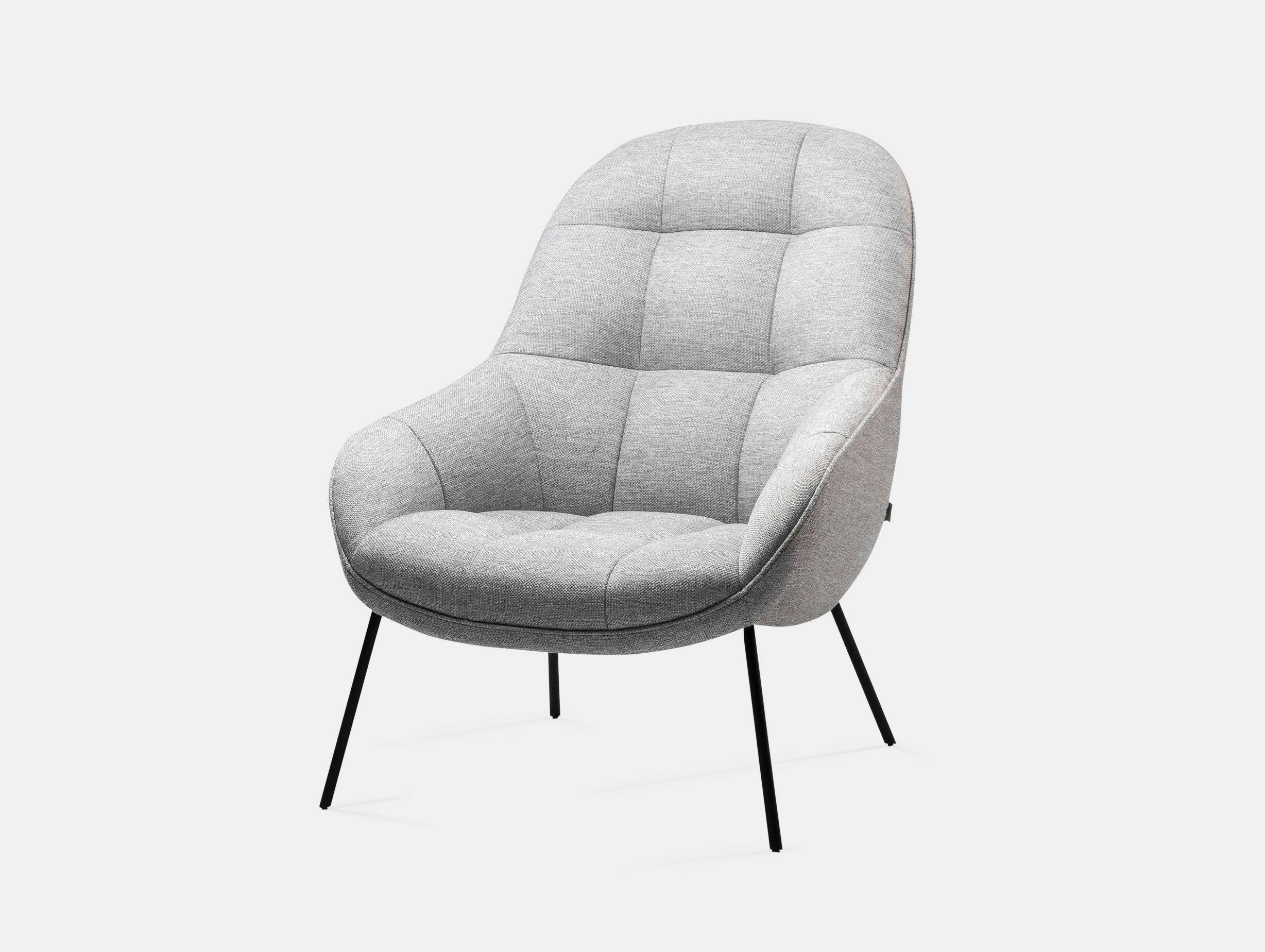 Won Mango Lounge Chair Light Grey Note Design Studio