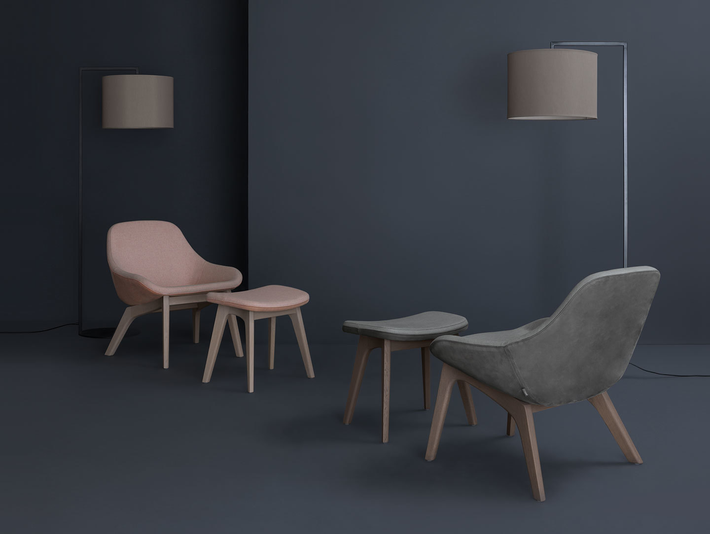 Zeitraum Morph Lounge Chairs 2 Formstelle