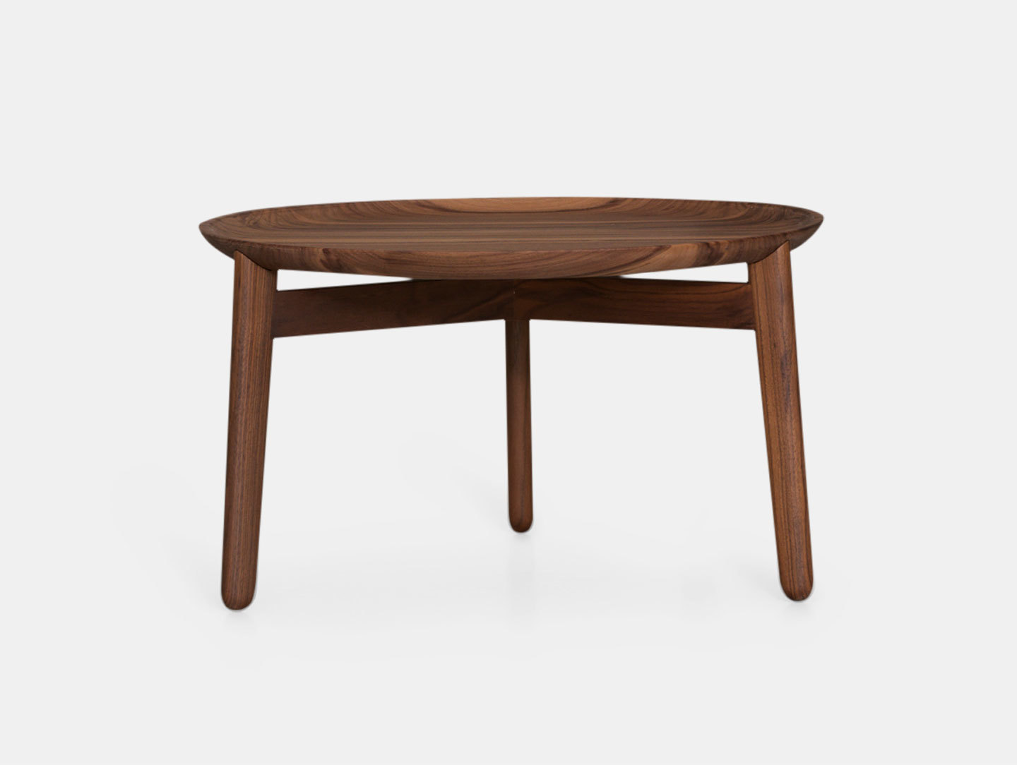 Zeitraum Plaisir Table Walnut Dia54 H32 Formstelle