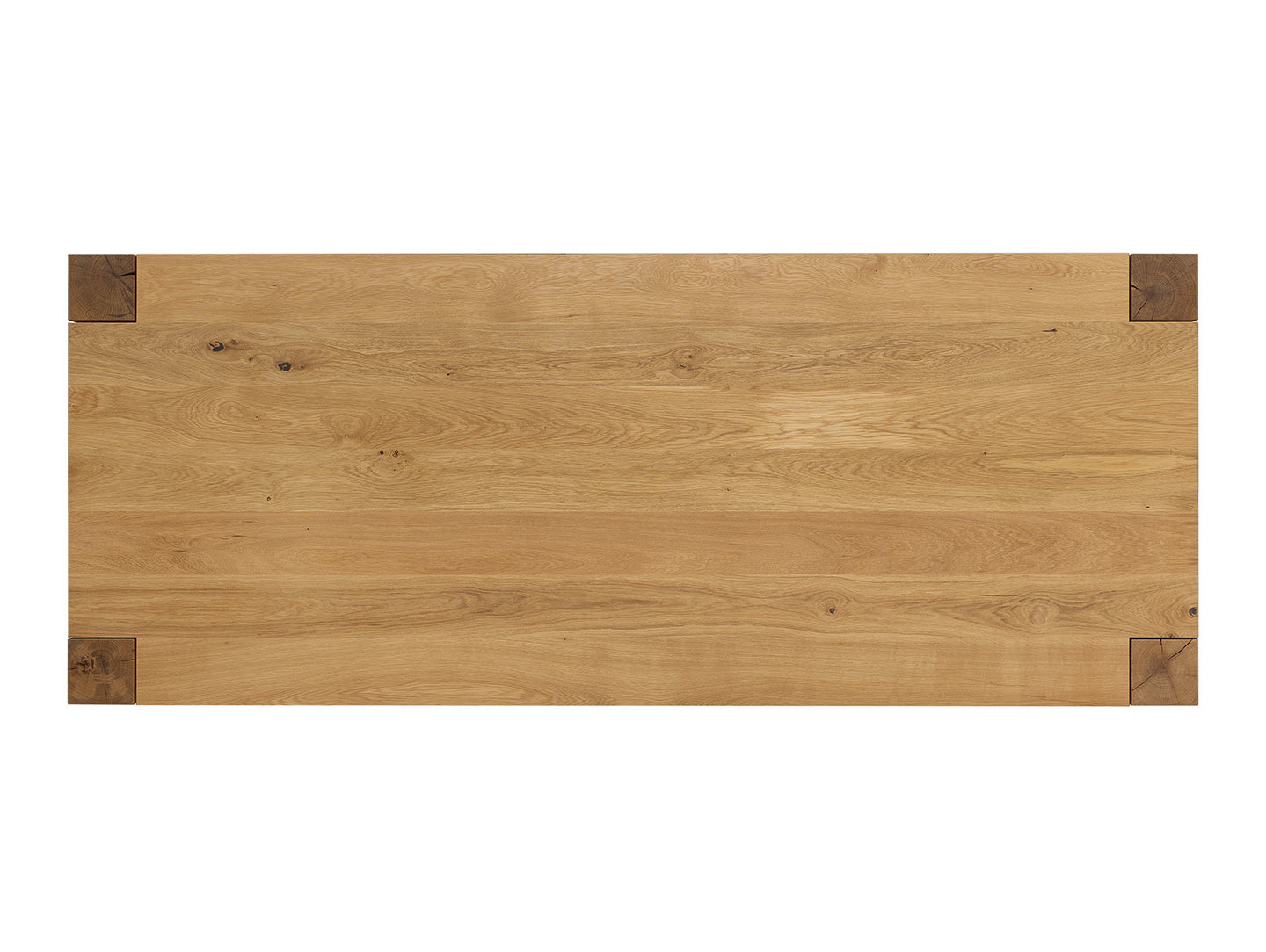 E15 Bigfoot Table Oak Top Detail