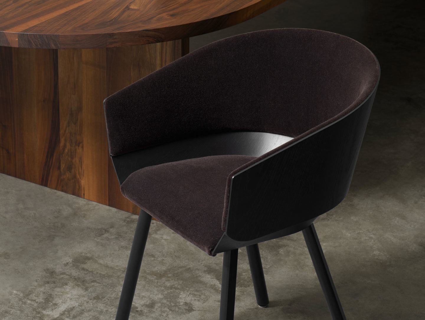 E15 Houdini Armchair Upholstered Stefan Diez
