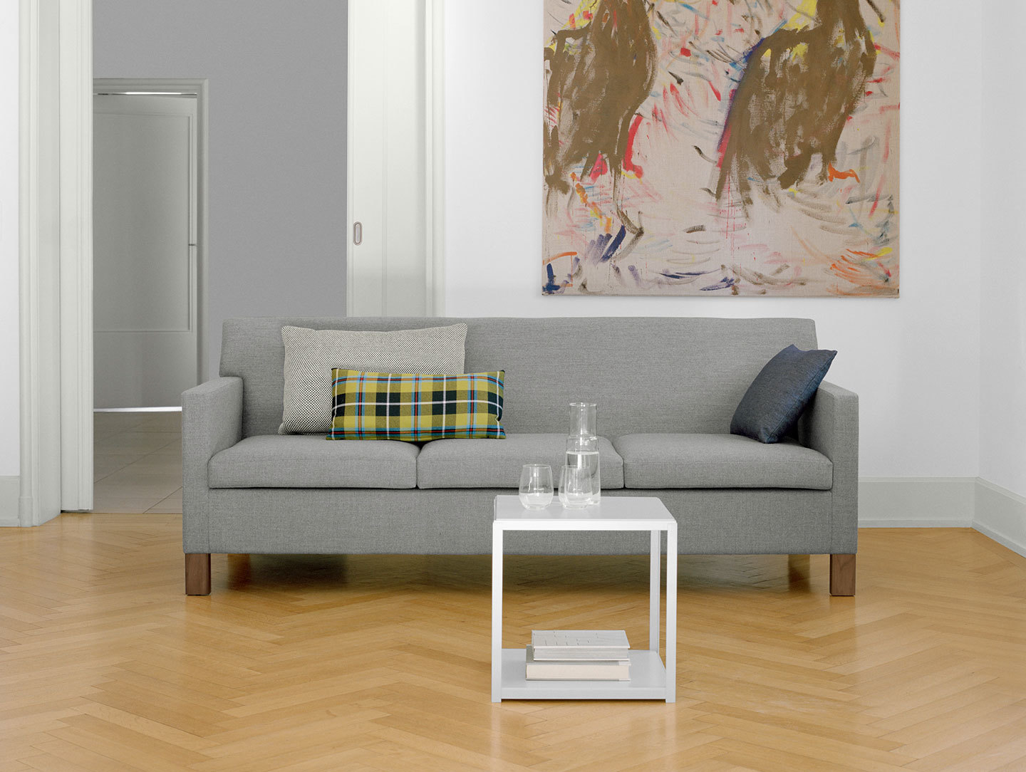 E15 Forty Forty Side Table White Ferdinand Kramer