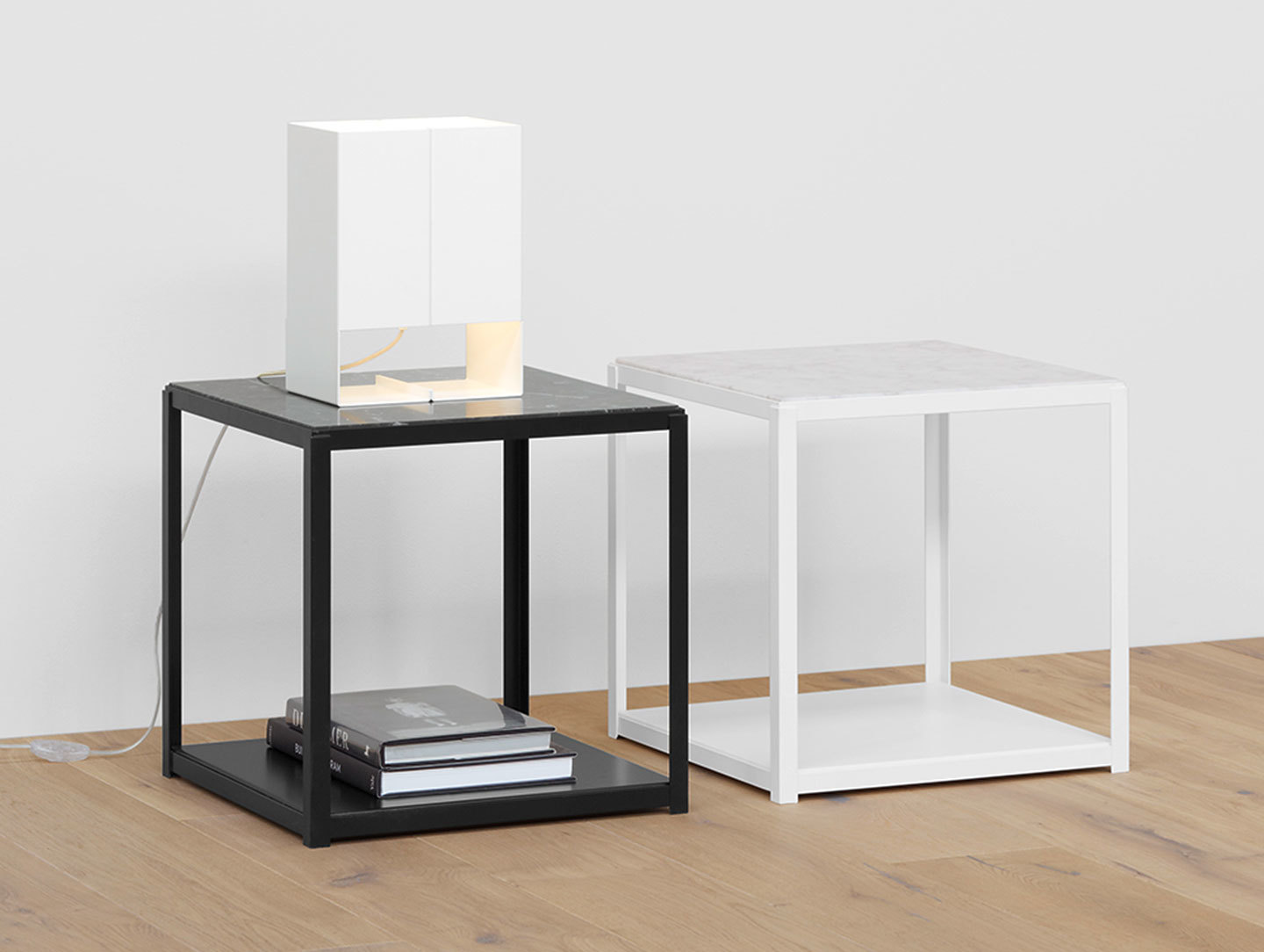 E15 Forty Forty Side Tables Marble Ferdinand Kramer