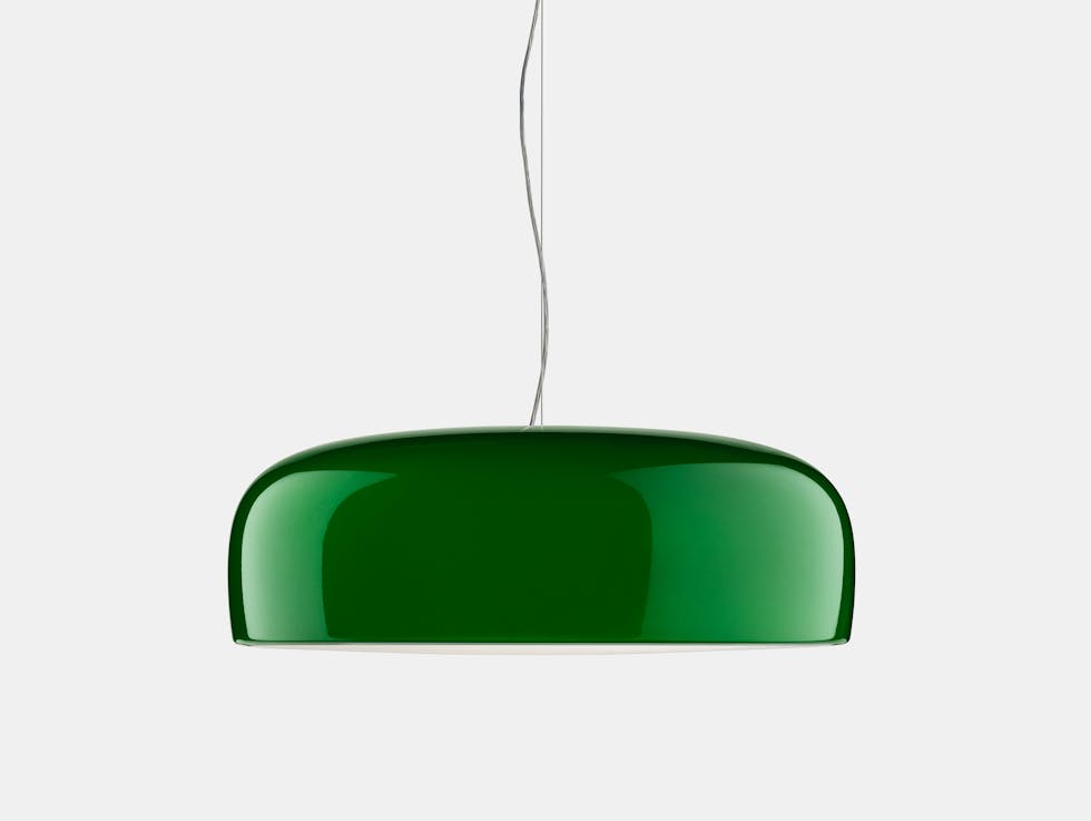 Flos smithfield pendant light glossy green