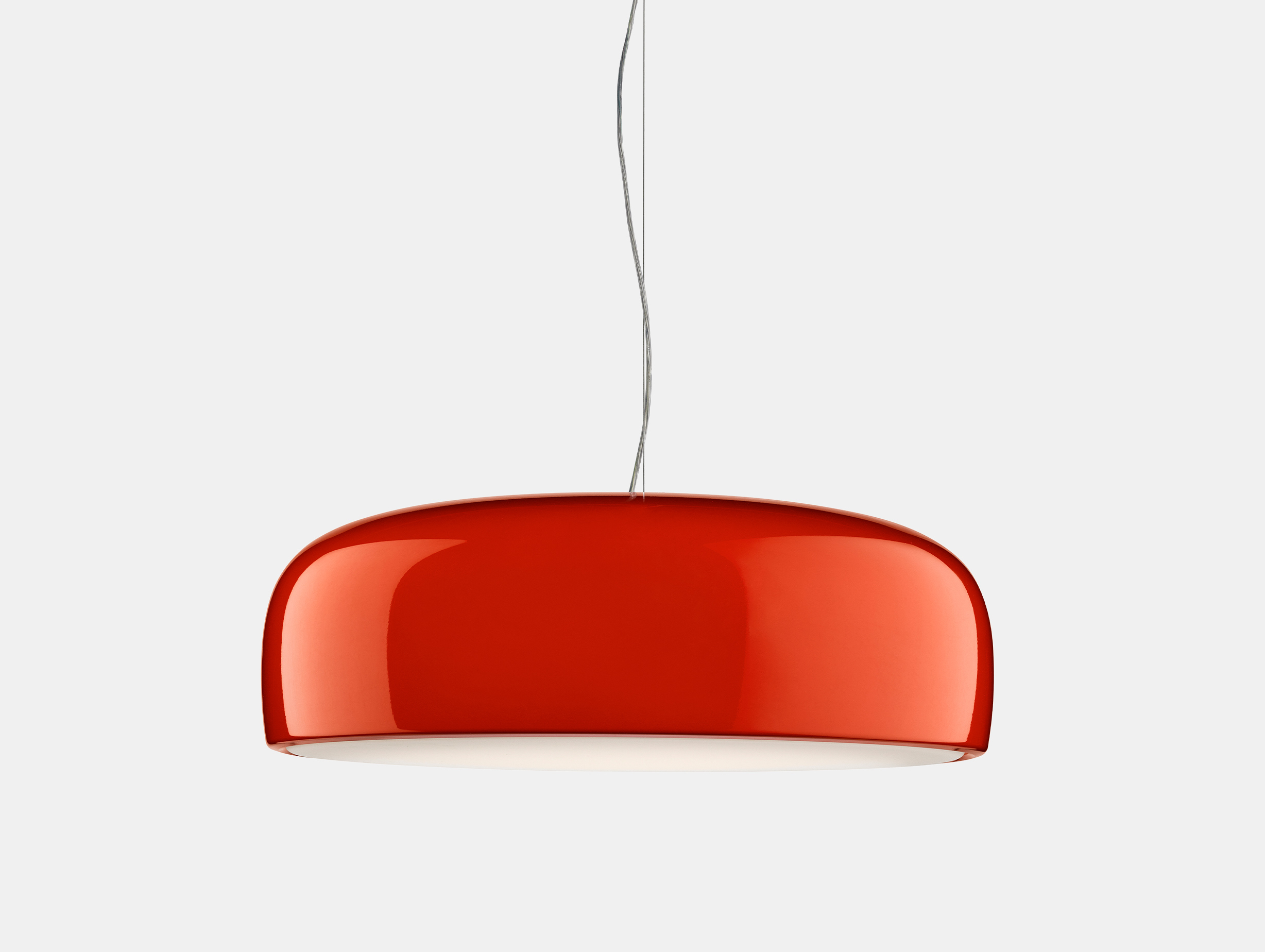 Flos smithfield pendant light glossy red 1
