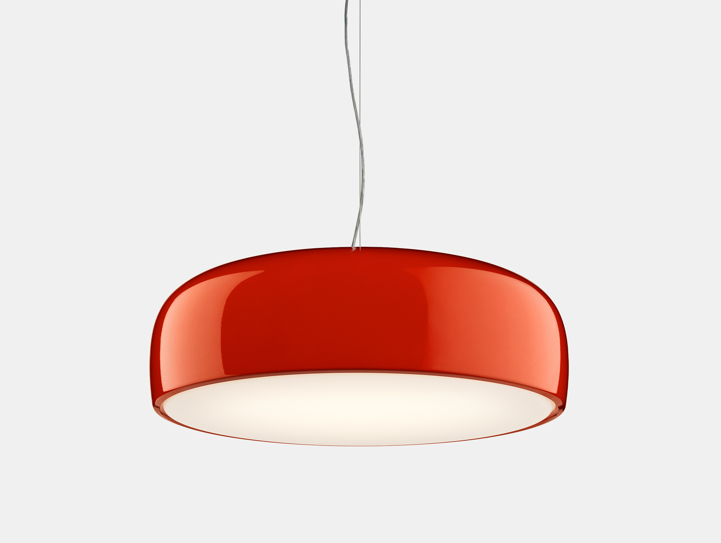 Flos smithfield pendant light glossy red 3